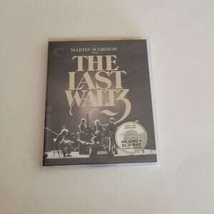 The Last Waltz Criterion Collection 4K UHD Blu-ray  new sealed